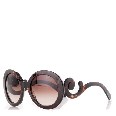 prada baroque polarized sunglasses